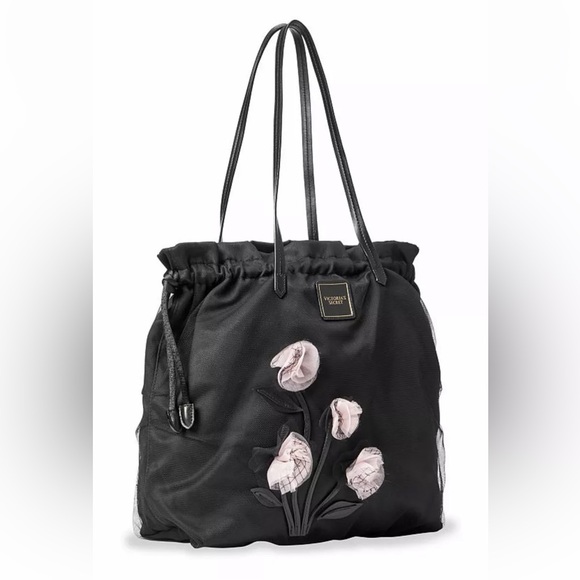 Victoria’s Secret Tease Gardenia Tote Gym Luxury Designer Bag $58 Msrp - Picture 2 of 10